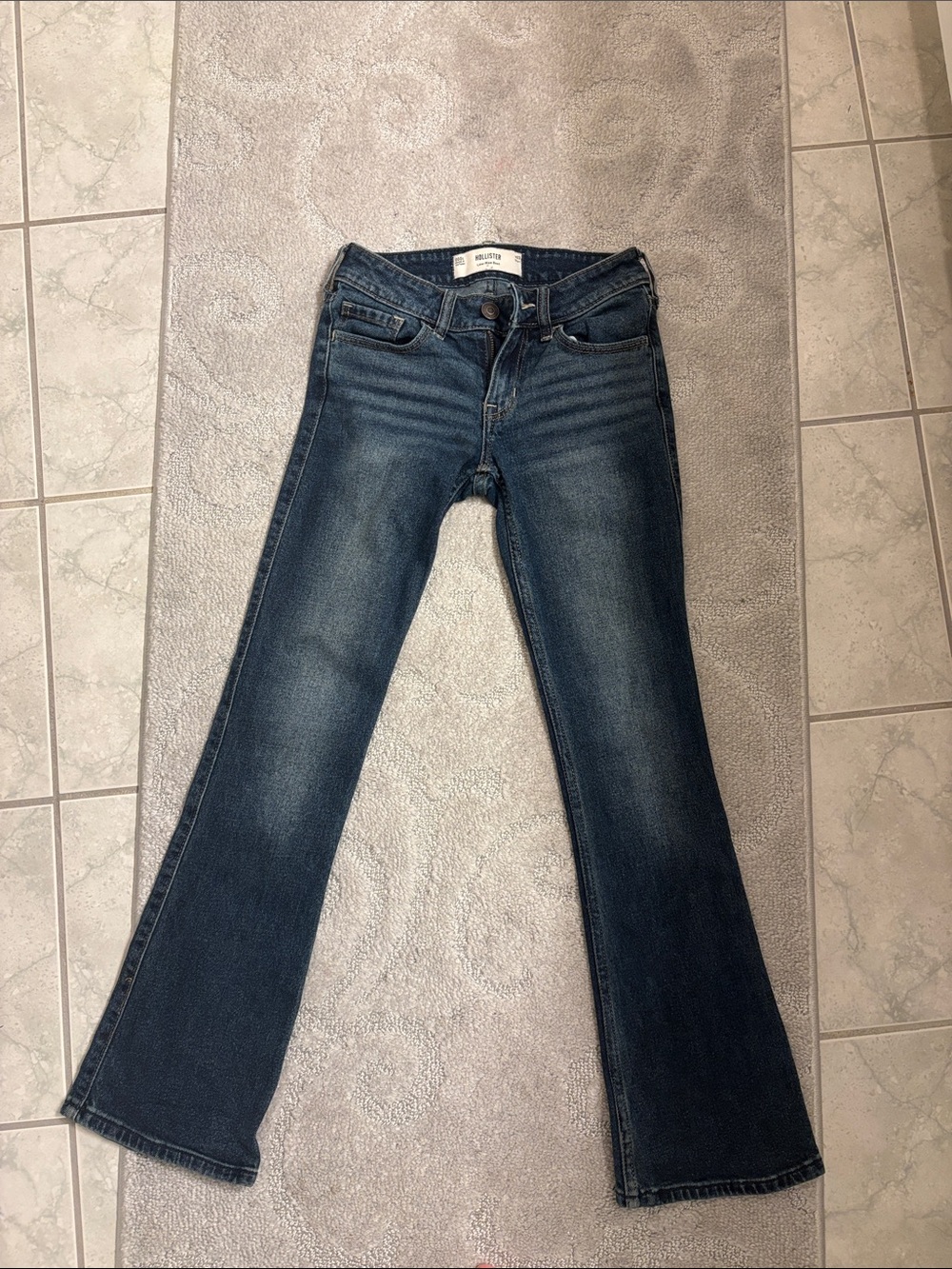 Hollister Dark Blue Flare Jeans